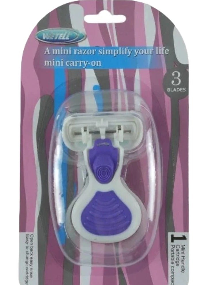 Wetell A Mini RazorSimplify Your Life Mini Carry -on 3Blades - Image 1